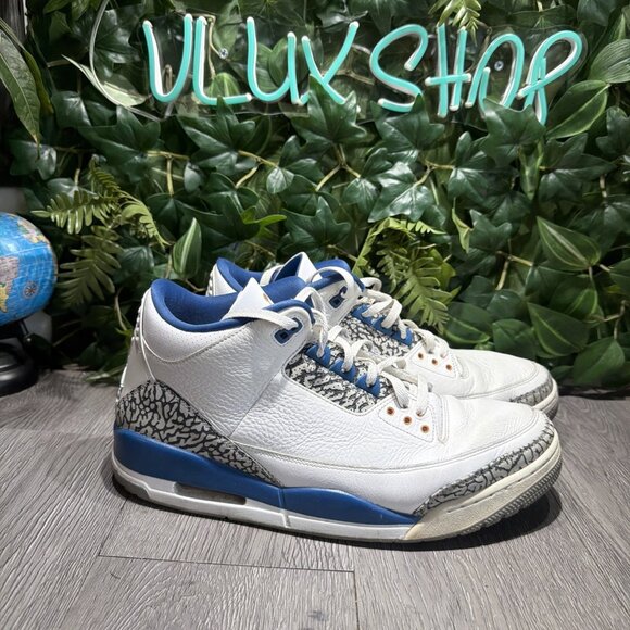 Jordan 3 Retro Mid Washington Wizards Sneakers Men Size 13  No Box main image 10